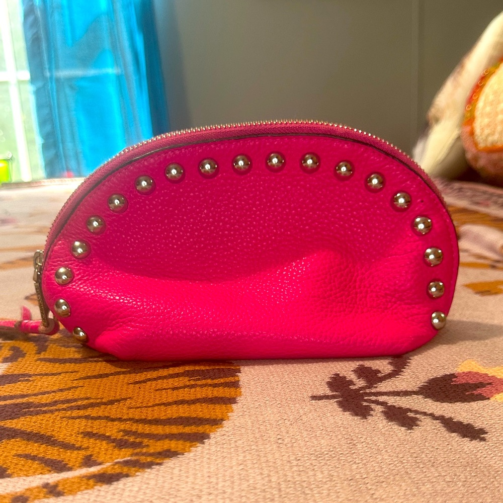 REBECCA MINKOFF studded leather pouch